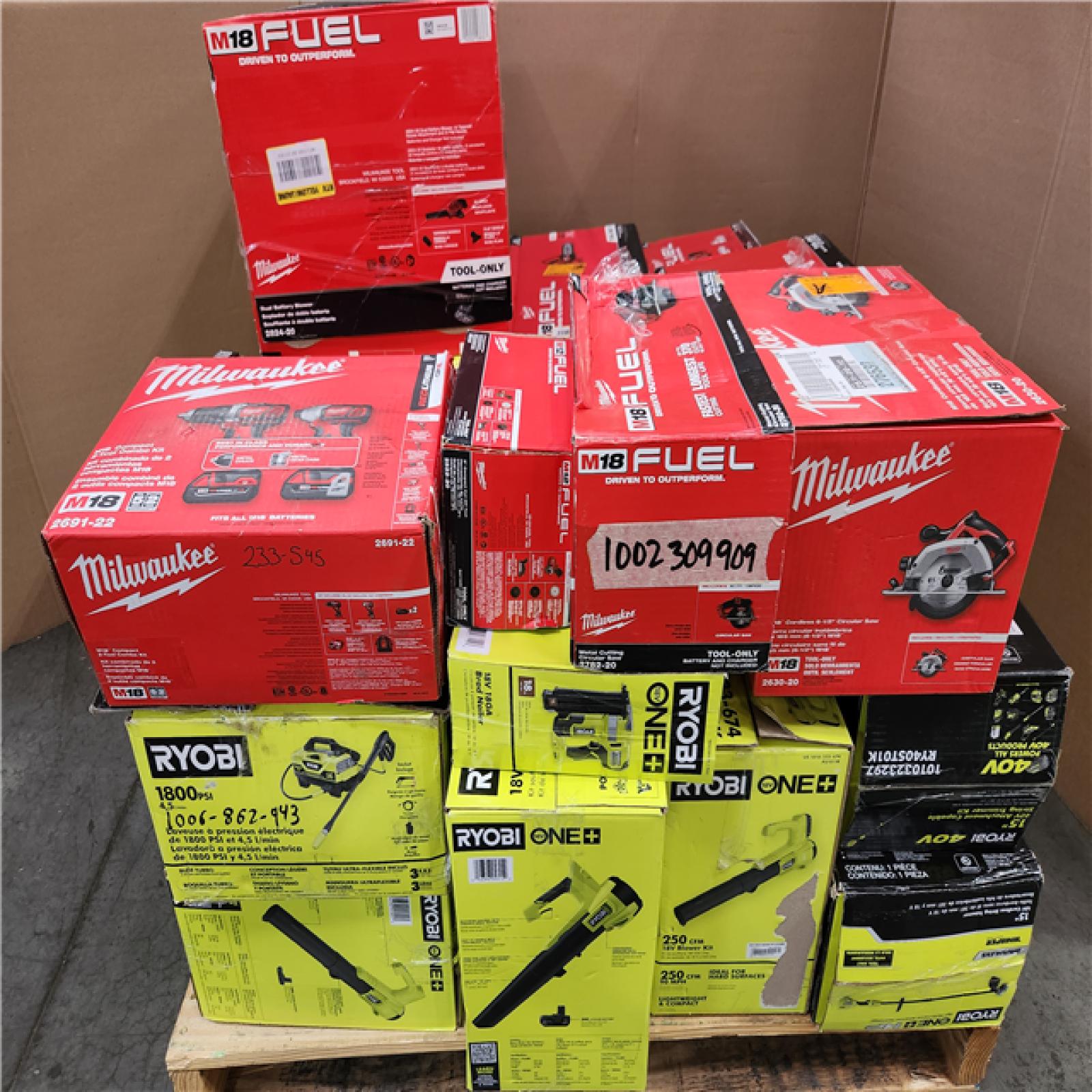 CALIFORNIA AS-IS TOOL PALLET