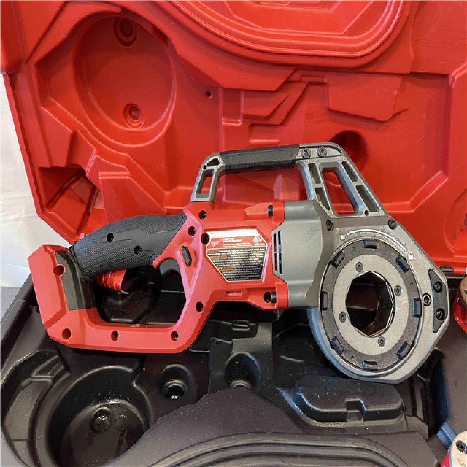 AS-IS - Milwaukee M18 FUEL One-Key Cordless Brushless Compact Pipe Threader Kit