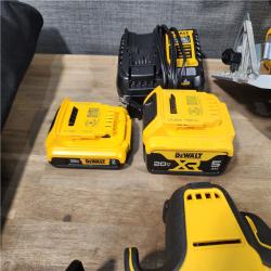 HOUSTON LOCATION - AS-IS DEWALT 20-Volt MAX Lithium-Ion Cordless 7-Tool Combo Kit with 2.0 Ah Battery, 5.0 Ah Battery and Charger