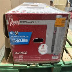 CALIFORNIA LIKE NEW RHEEM TANKLESS GAS WATER HEATER