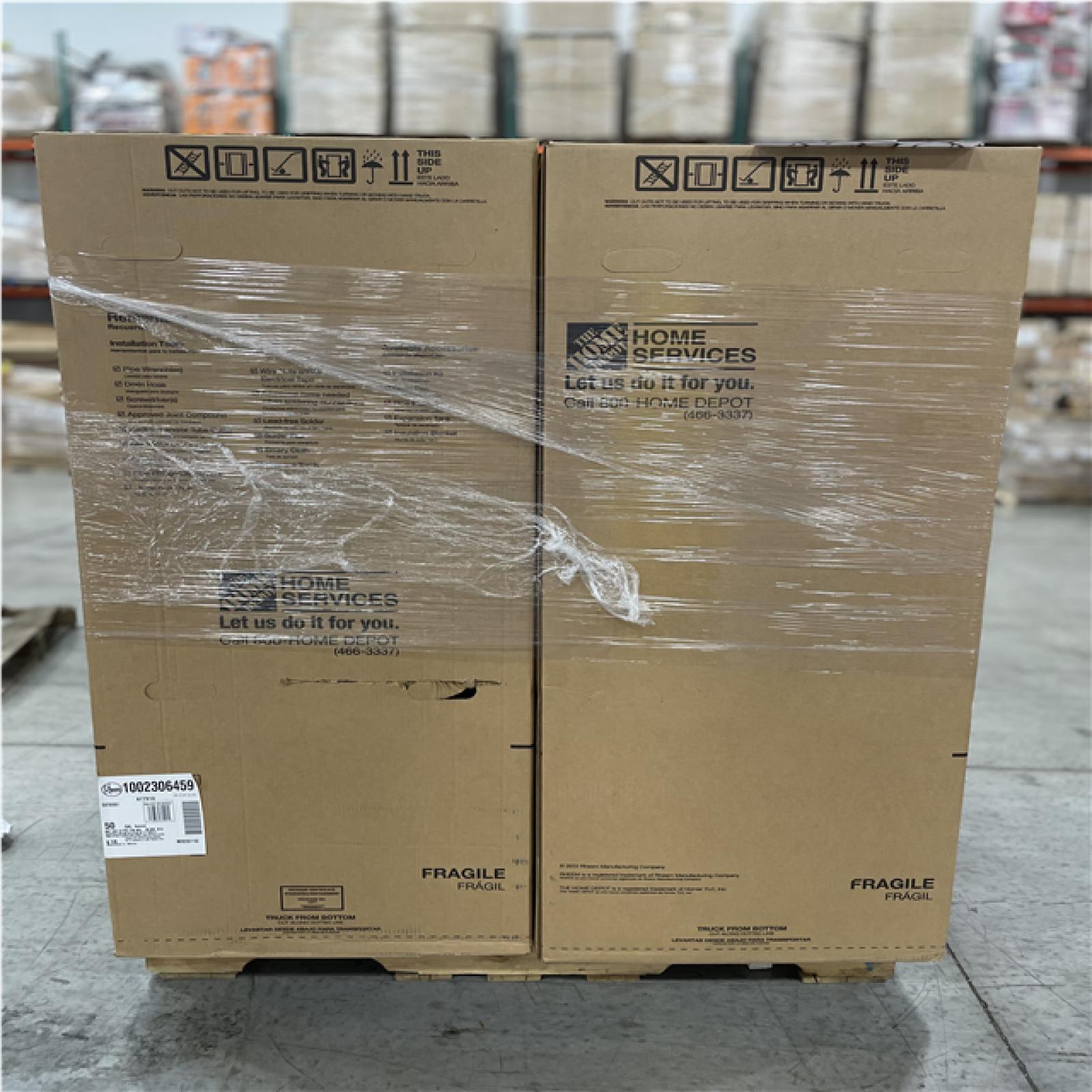 DALLAS LOCATION- AS-IS RHEEM 50 GAL 38 000 BTU Ultra Low (ULN) Natural Gas Water Heater (4 UNITS)