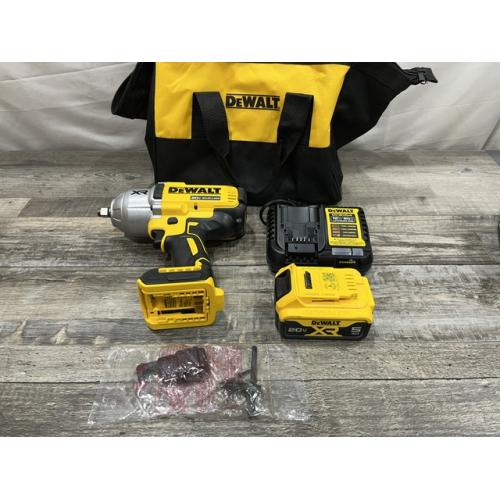 AS-IS DEWALT 20V MAX Lithium-Ion Cordless 1/2 in. Impact Wrench Kit