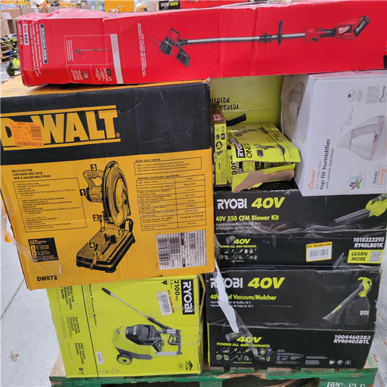 CALIFORNIA AS-IS TOOL PALLET