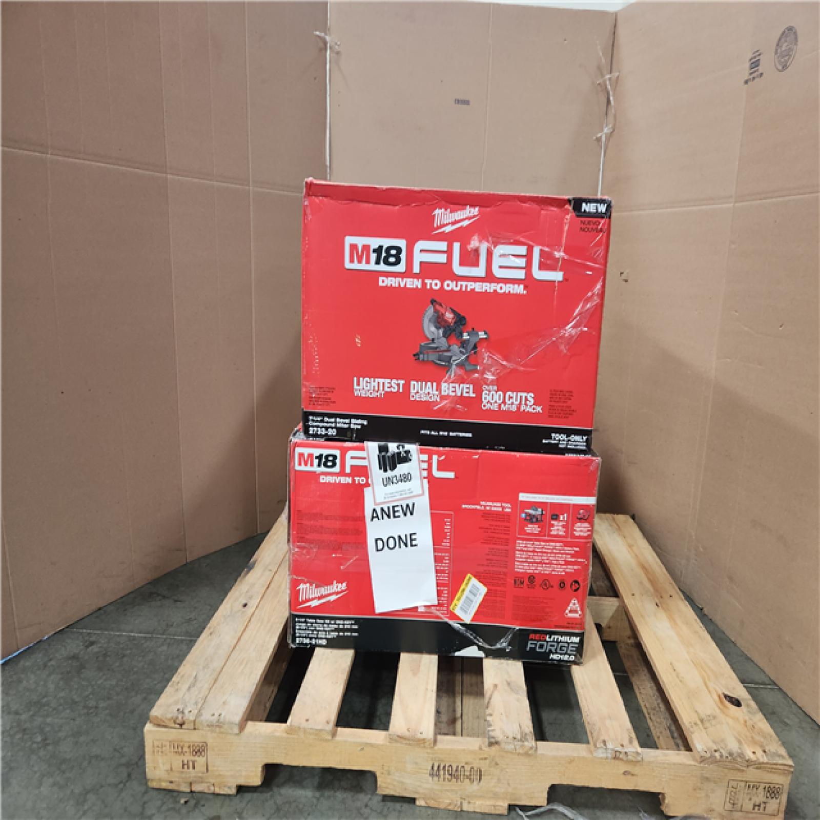 California AS-IS Tool Pallet