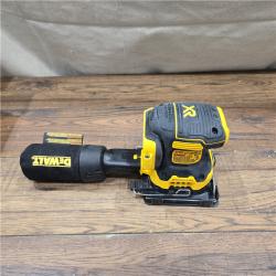 AS-IS DEWALT 20V MAX XR Brushless Cordless 1/4 Sheet Variable Speed Sander (Tool Only)