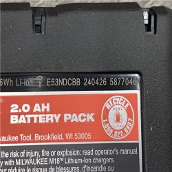 AS-IS Milwaukee 18V Lithium-Ion Brushless Cordless Compact Drill/Impact Combo Kit