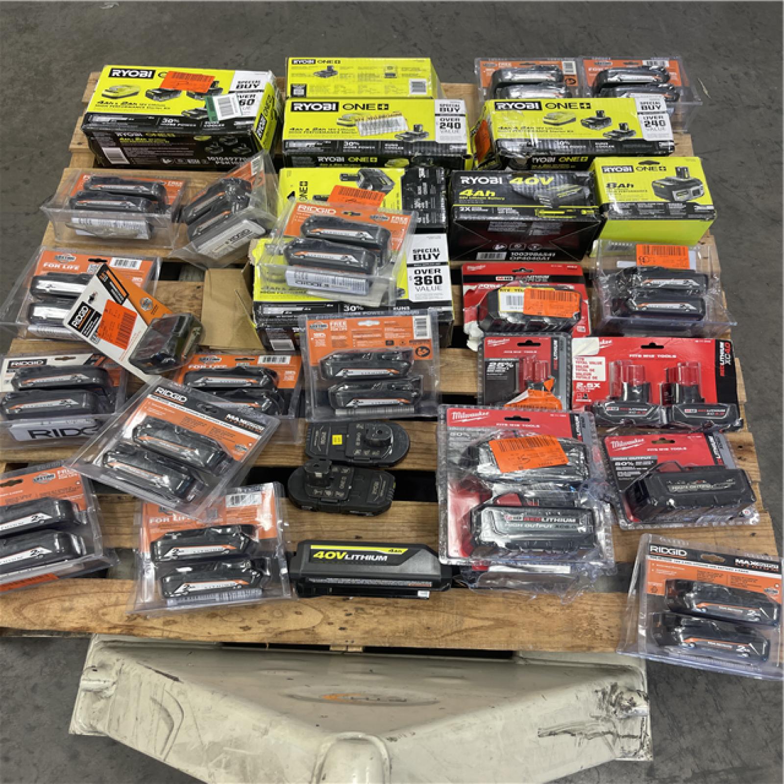 Pittston Location As-Is Power Tools Partial Truckload (14 pallets) 0836-A