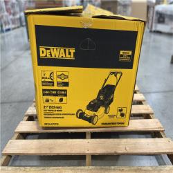 DALLAS LOCATION- DEWALT 21 in. 150cc Briggs and Stratton 625ex Engine GAS SELF PROPELLED LAWN MOWER