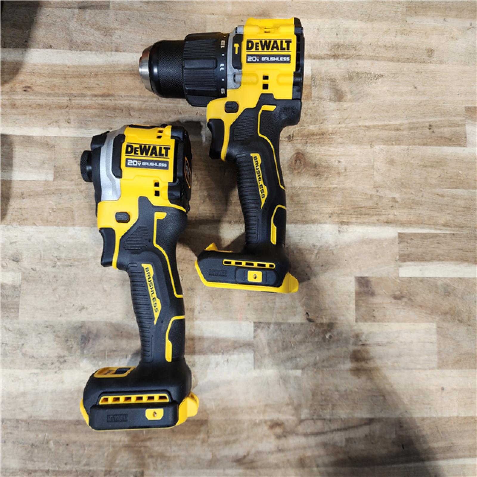 HOUSTON LOCATION - AS-IS DEWALT ATOMIC 20V MAX Lithium-Ion Cordless 2-Tool Combo Kit