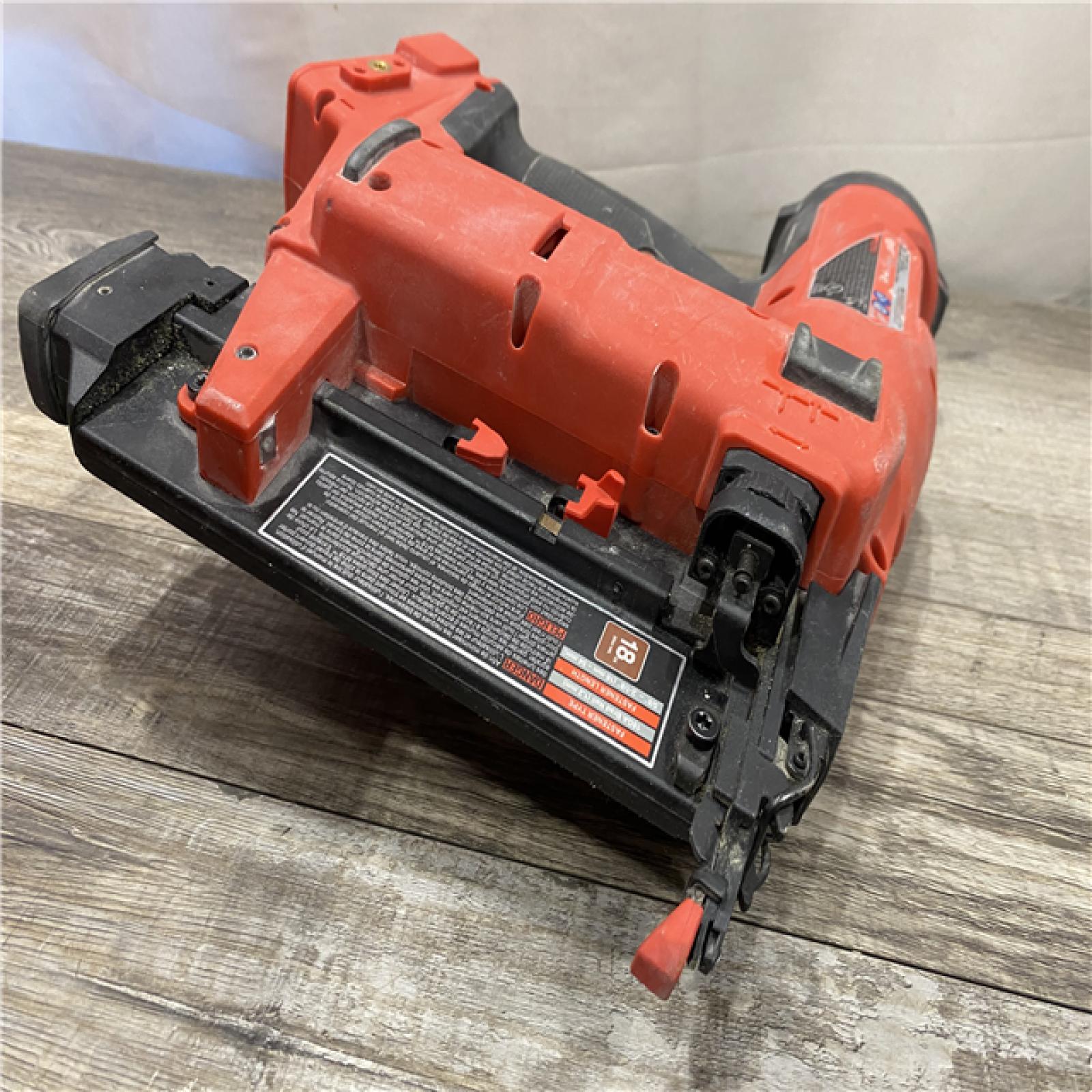 AS-IS Milwaukee FUEL 18-Volt Lithium-Ion Brushless Cordless Gen II 18-Gauge Brad Nailer (Tool-Only)