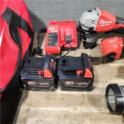HOUSTON LOCATION - AS-IS MILWAUKEE 7 TOOL COMBO KIT W/ (2) BATTERY & CHARGER