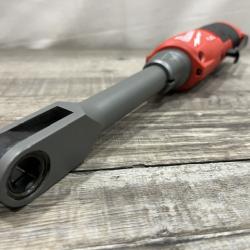 AS-IS Milwaukee FUEL 12V Lithium-Ion Brushless Cordless 1/4 in - 3/8 in Extended Ratchet (Tool-Only)