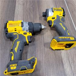 DEWALT 20V MAX XR Cordless Drill/Driver, ATOMIC Impact Driver 2 Tool Combo Kit, (2) 2.0Ah Batteries, Charger, and Bag