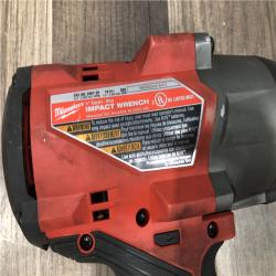 AS-IS Milwaukee FUEL 18V Lithium-Ion Brushless Cordless 1/2 in. Impact Wrench with Friction Ring (Tool-Only)