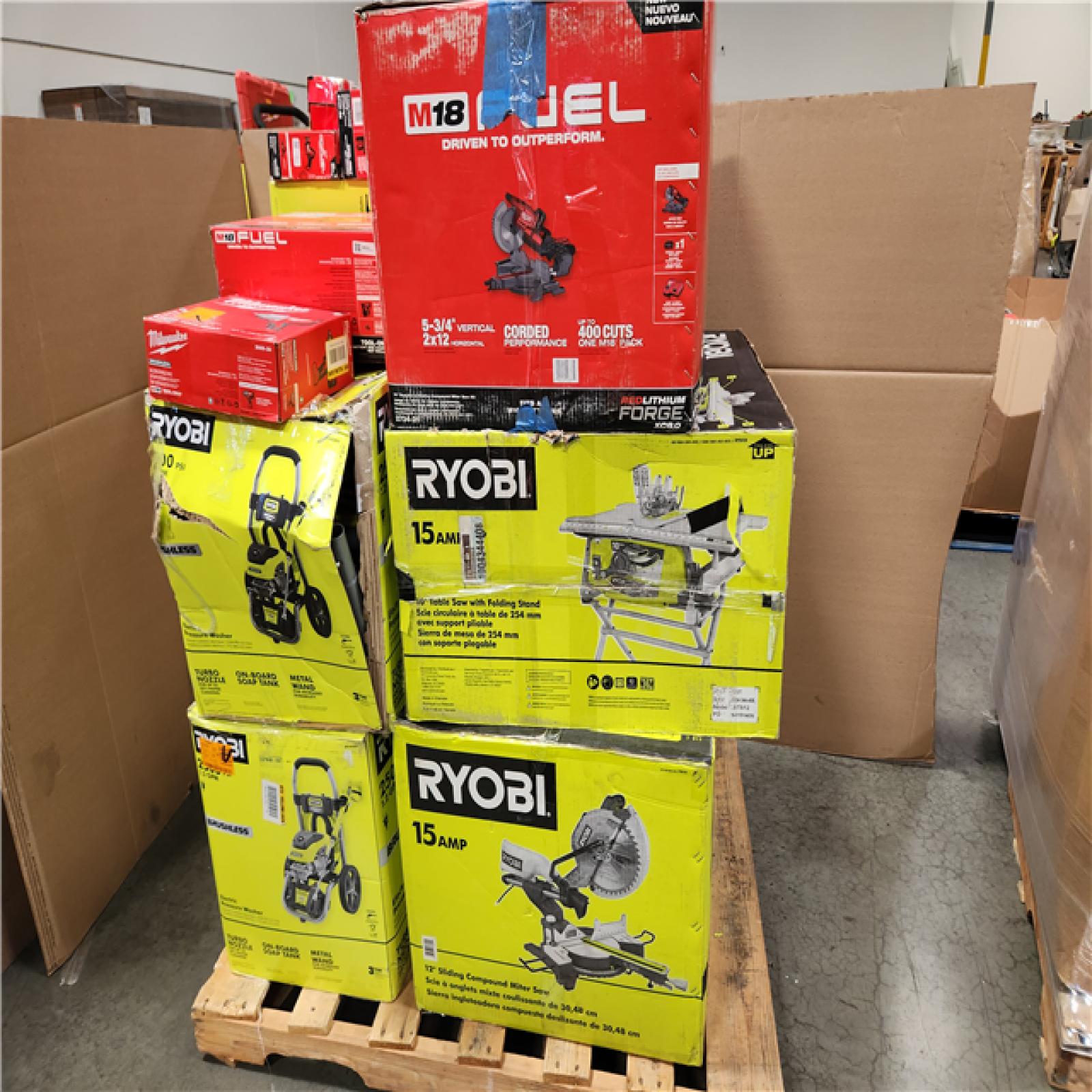 California AS-IS TOOL PALLET