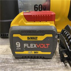 AS-IS DEWALT FLEXVOLT 60V MAX 125 MPH 600 CFM Brushless Cordless Battery Powered Blower Kit
