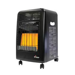 DALLAS LOCATION -  Mr. Heater 18 000 BTU Cabinet Propane Outdoor Space Heater with Hose and Regulator PALLET-(10 UNITS)