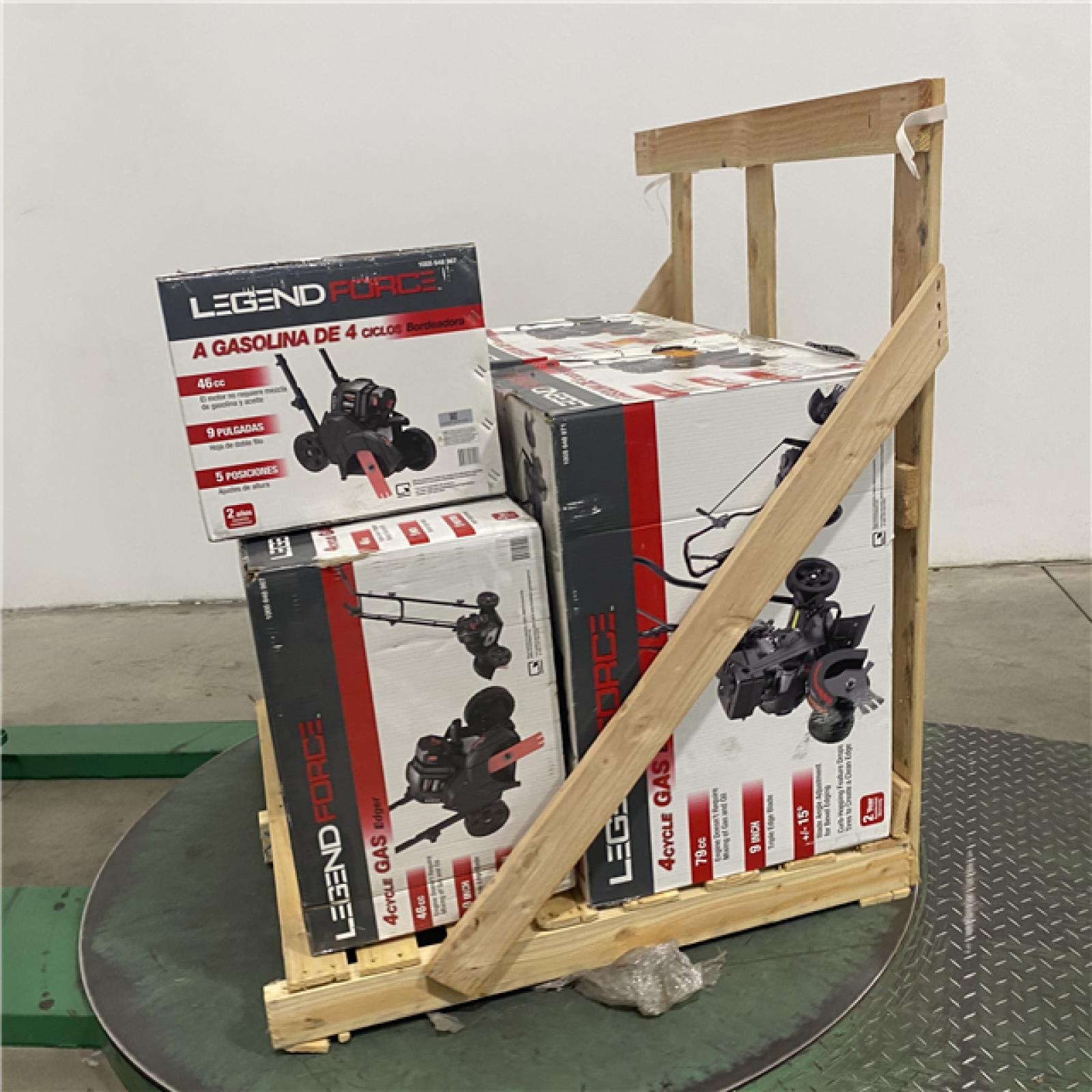 Dallas Location - As-Is Legend Force Gas Powered 4-Stroke Walk Behind Edger(Lot Of 5)