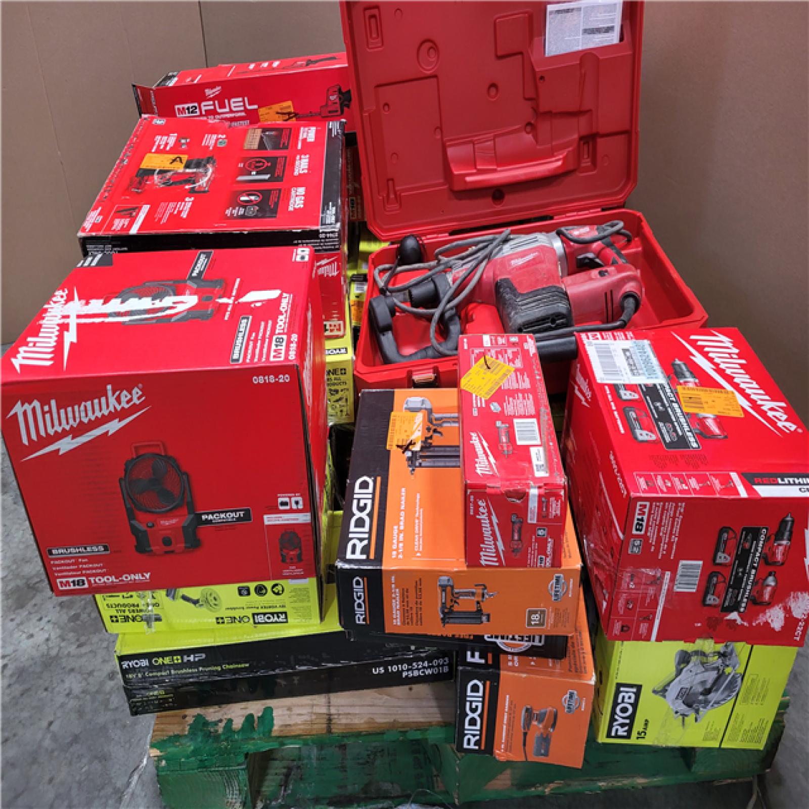 CALIFORNIA AS-IS TOOL PALLET