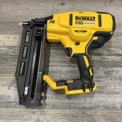 AS-IS DEWALT 20V MAX XR 16-Gauge Lithium-Ion Cordless Finish Nailer (Tool Only)