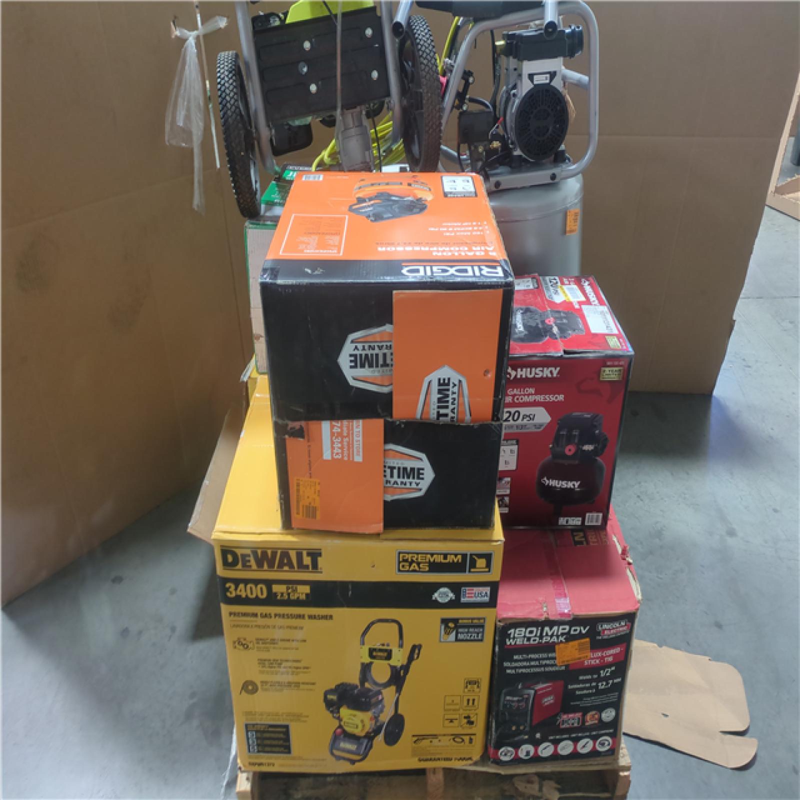 CALIFORNIA AS-IS OUTDOOR POWER EQUIPMENT