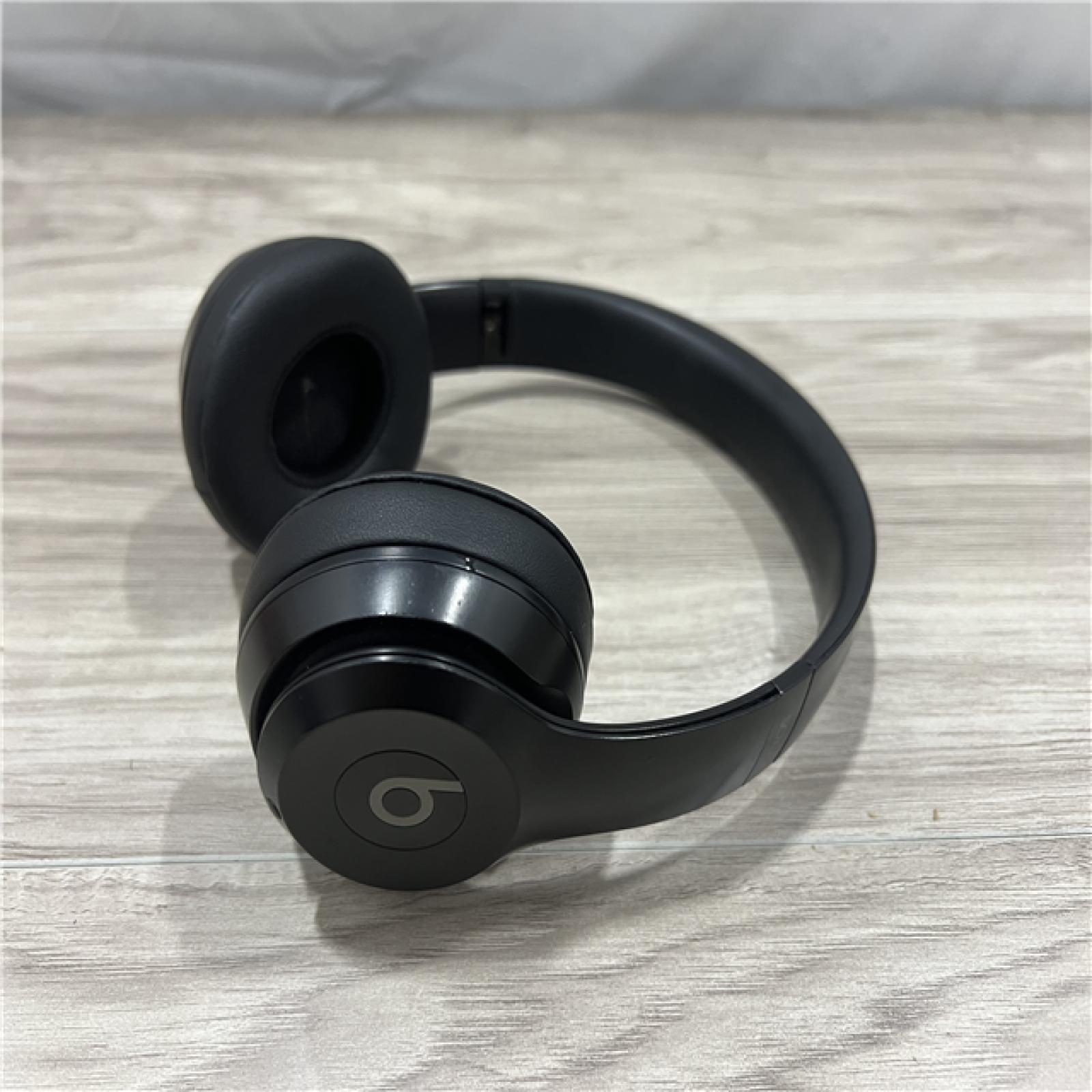 AS-IS Beats Solo3 Wireless On-Ear Headphones  - Black A1796