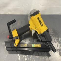 AS-IS- DEWALT 35-Degree Pneumatic Metal Connector Nailer