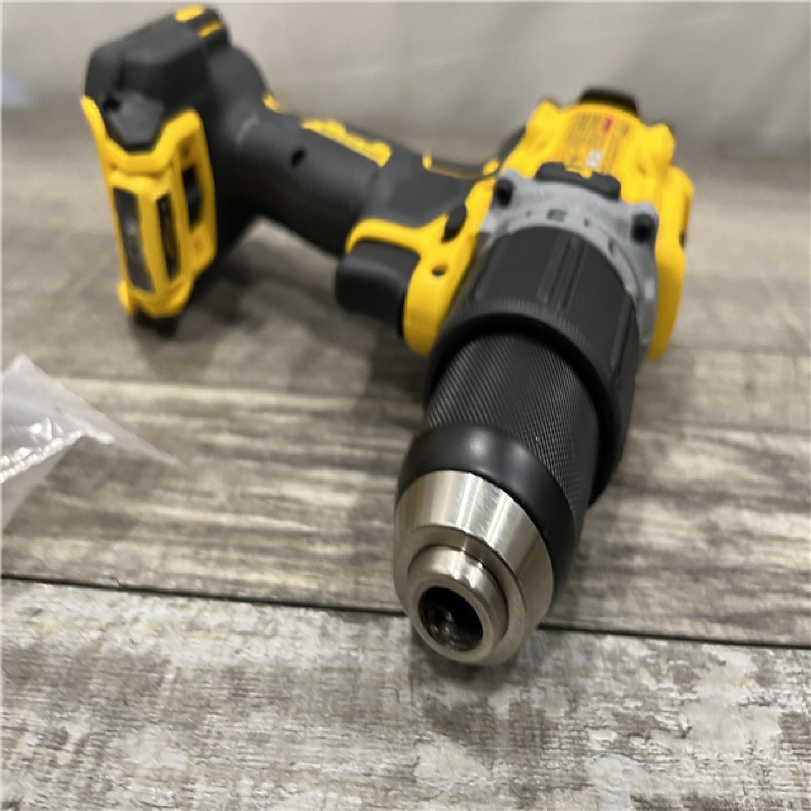 AS-IS DEWALT 20V XR Brushless Cordless 1/2 in. Hammer Drill (Tool-Only)