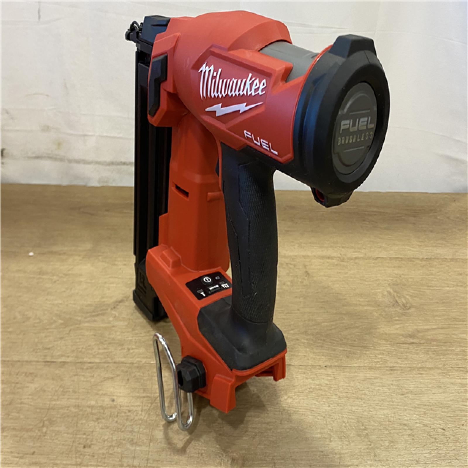 AS-IS Milwaukee FUEL 18-Volt Lithium-Ion Brushless Cordless Gen II 18-Gauge Brad Nailer (Tool-Only)