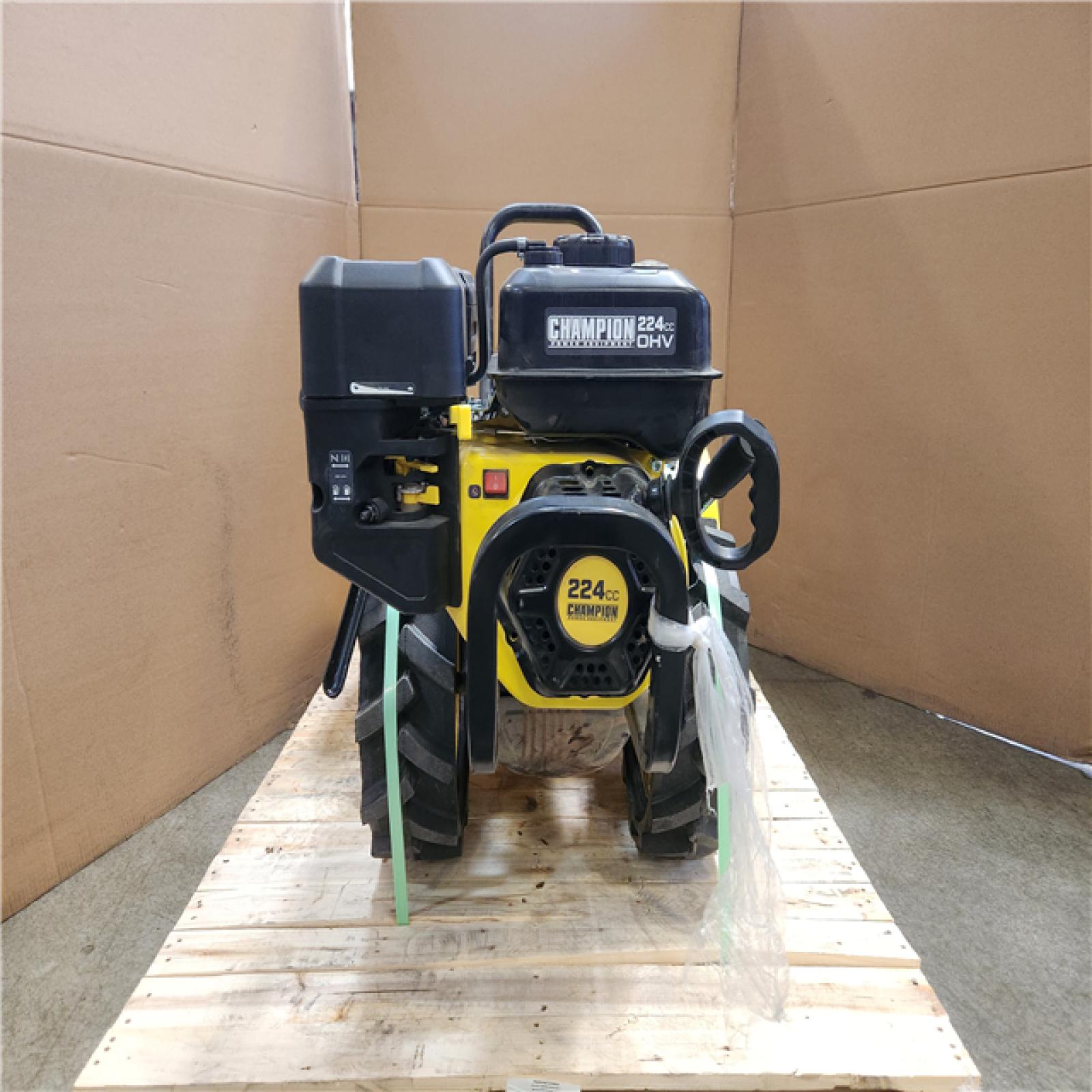 Phoenix NEW Champion Power Equipment 22 in. Counter Rotating Gas Rear Tine Tiller with Self-Propelled Agricultural Tires