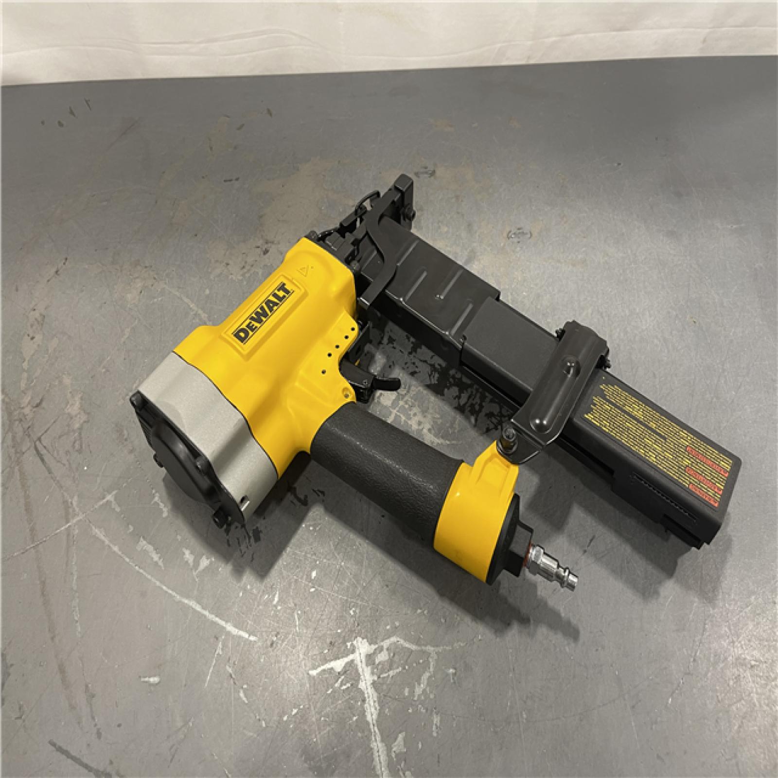 AS-IS - DeWalt Corded Pneumatic 16-Gauge 1 in. Crown Lathing Stapler