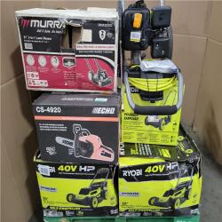 CALIFORNIA AS-IS OUTDOOR POWER EQUIPMENT