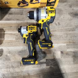 HOUSTON LOCATION - AS-IS (APPEARS LIKE NEW) DEWALT 20V MAX Lithium-Ion Cordless 2-Tool Combo Kit