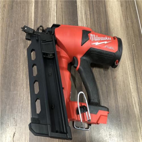 AS-IS Milwaukee M18 FUEL 18-Volt Brushless Lithium-Ion Cordless 21-Degree Duplex Nailer
