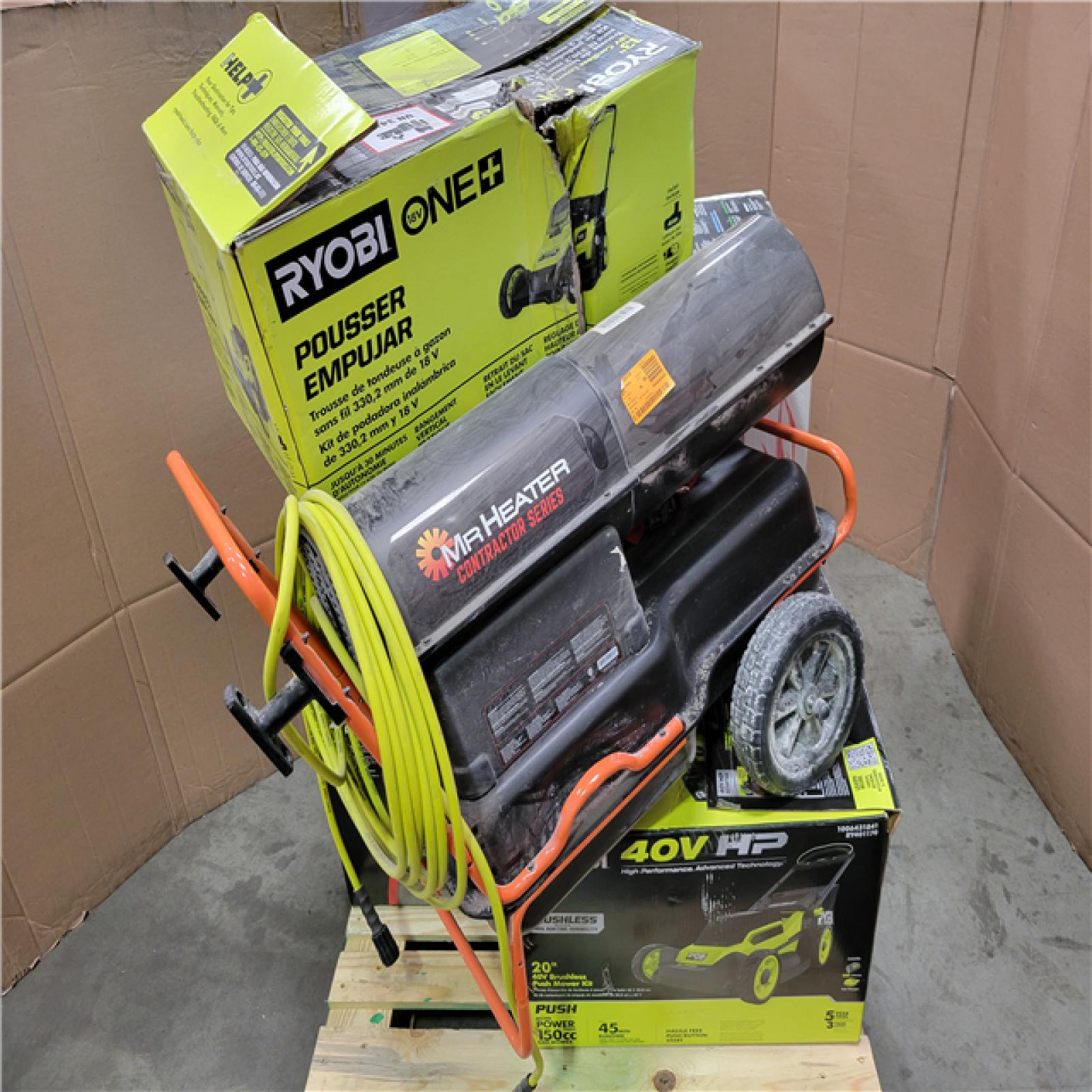 CALIFORNIA AS-IS OUTDOOR POWER EQUIPMENT