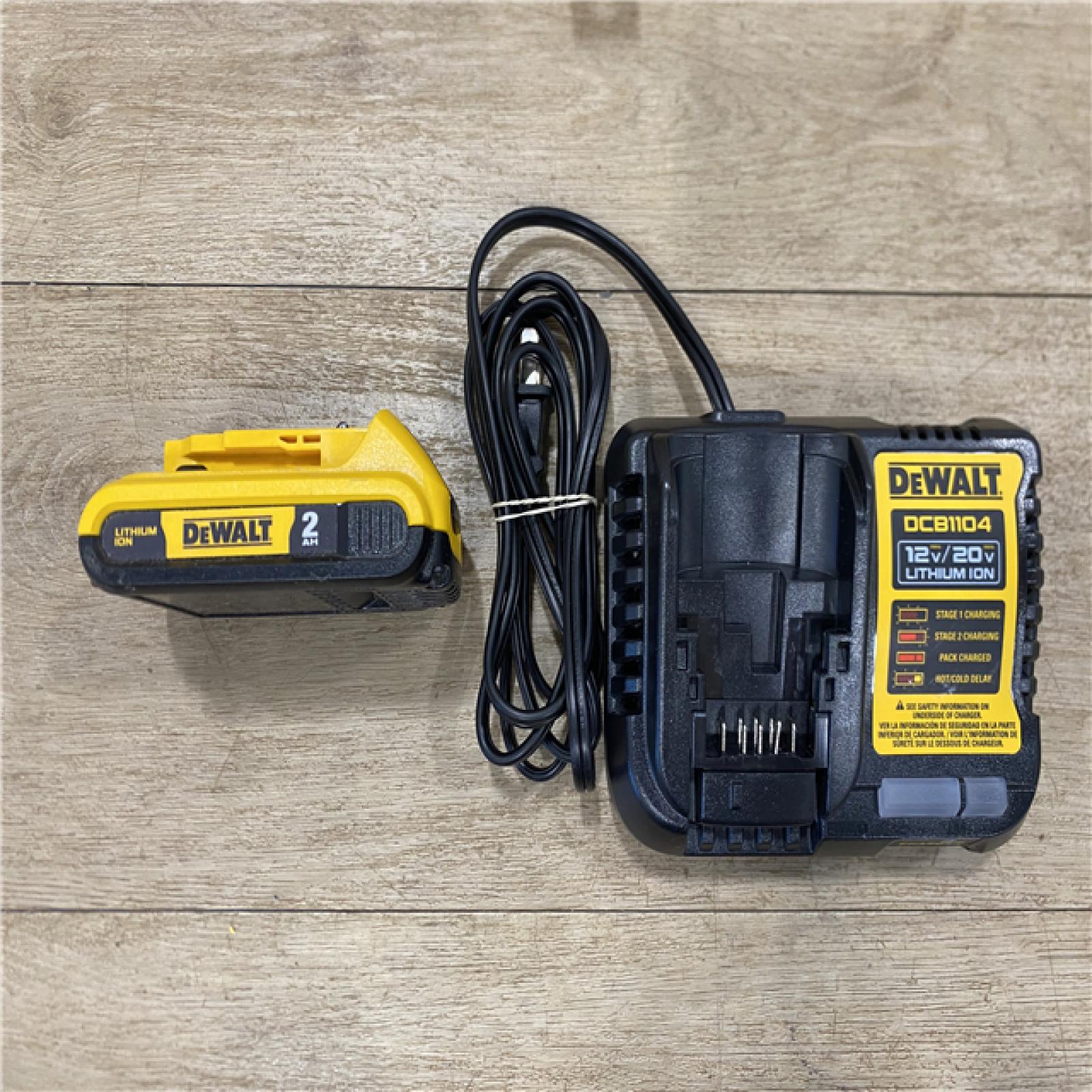 AS-IS DEWALT ATOMIC 20V MAX Lithium Ion Cordless 23 Gauge Pin Nailer Kit