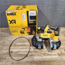 HOUSTON LOCATION - AS-IS DEWALT 20-Volt MAX 3-3/8 in. Cordless Brushless Bandsaw (Tool-Only)