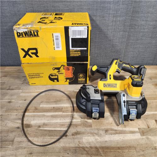 HOUSTON LOCATION - AS-IS DEWALT 20-Volt MAX 3-3/8 in. Cordless Brushless Bandsaw (Tool-Only)