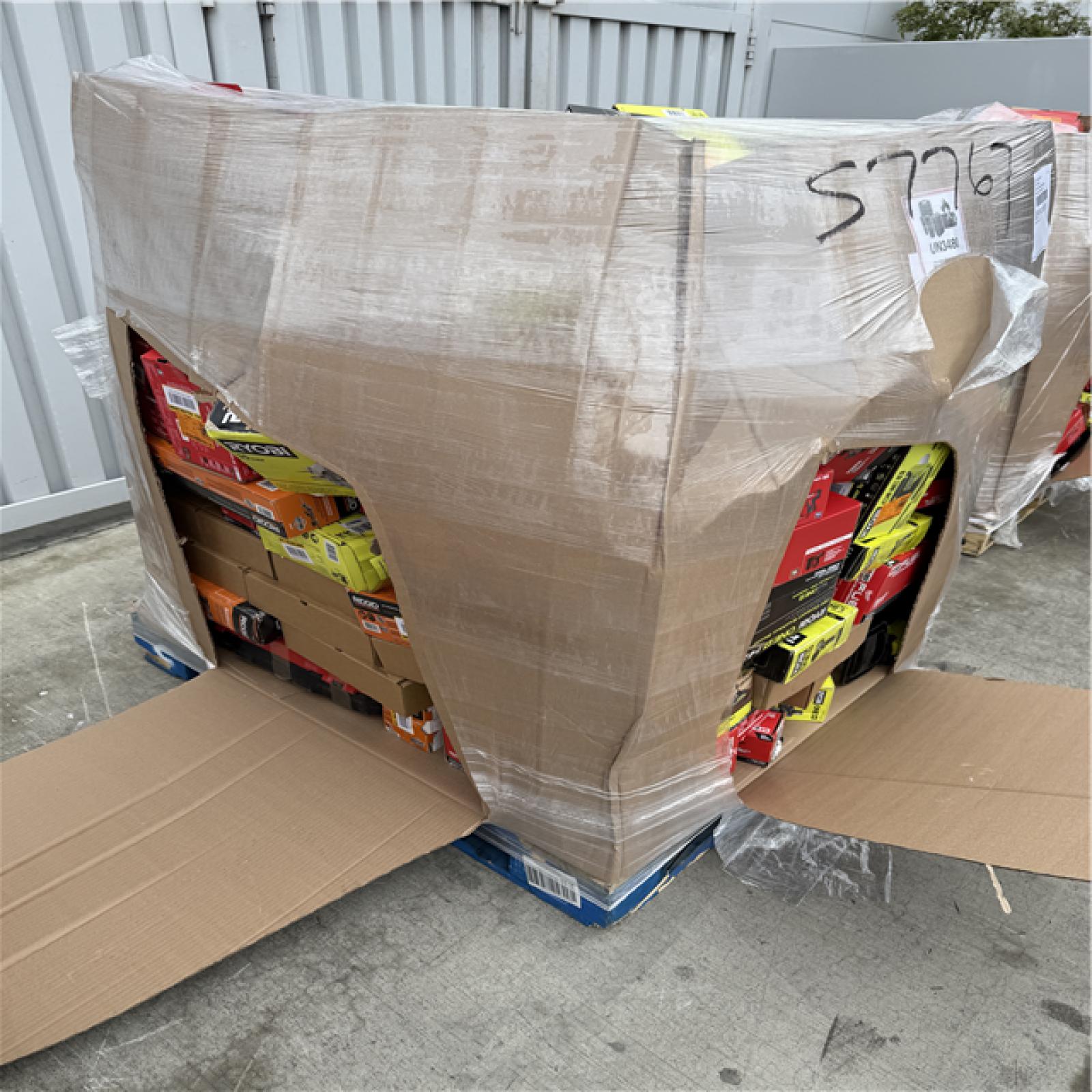 California AS-IS POWER TOOLS Partial Lot (3 Pallets) P-R057767