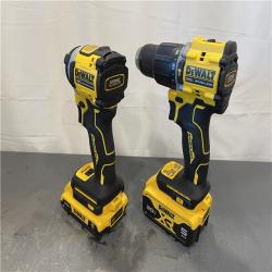AS-IS - DeWalt ATOMIC 20V MAX Lithium-Ion Cordless 2-Tool Combo Kit
