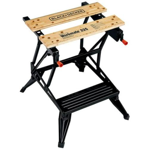 NEW! BLACK+DECKER Portable Work Bench and Vise (WM225-a)
