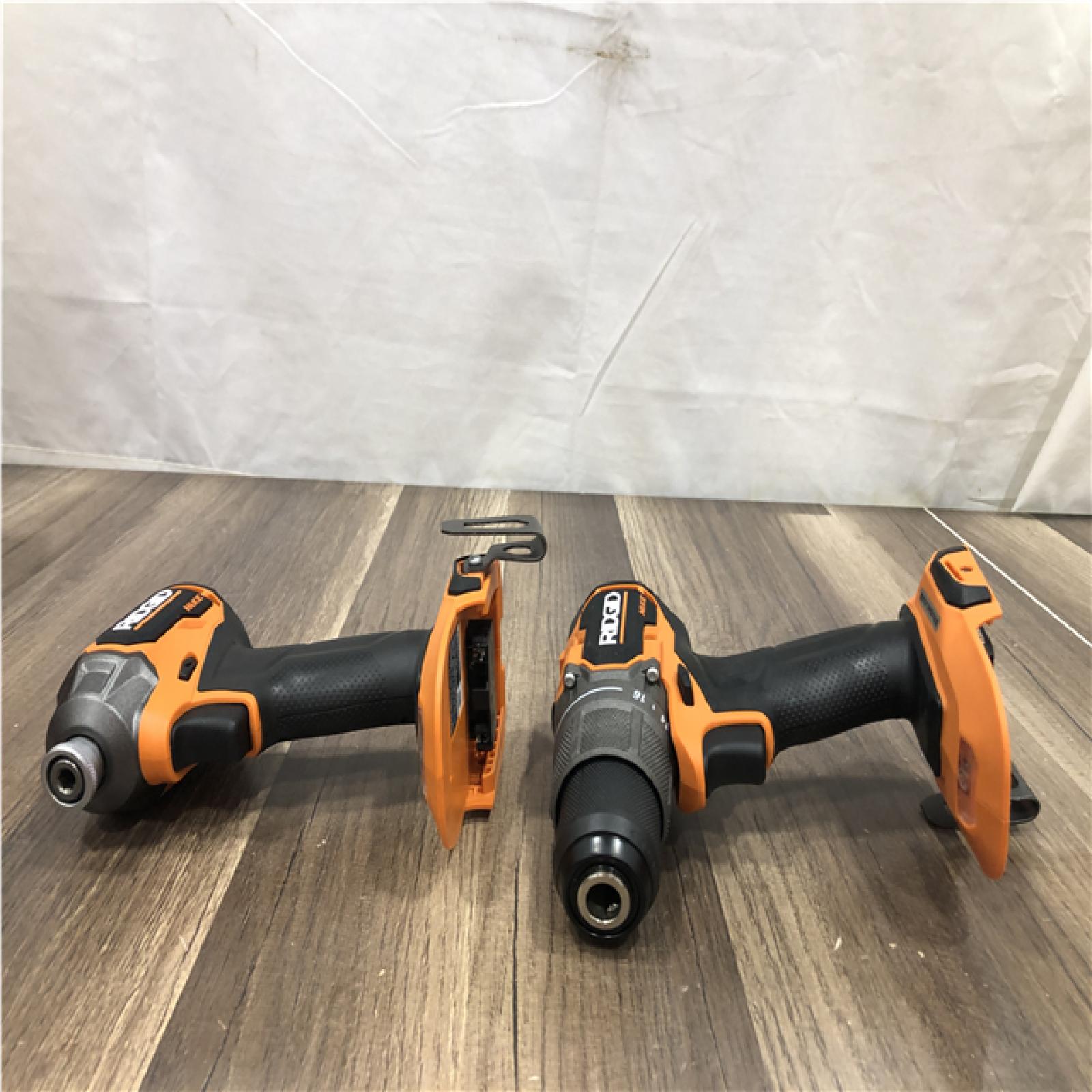 AS-IS RIDGID 18V NUKE SubCompact Brushless Cordless 2-Tool Combo Kit