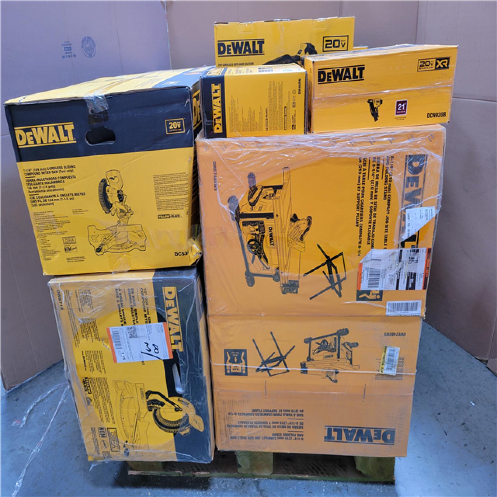 CALIFORNIA AS-IS TOOL PALLET