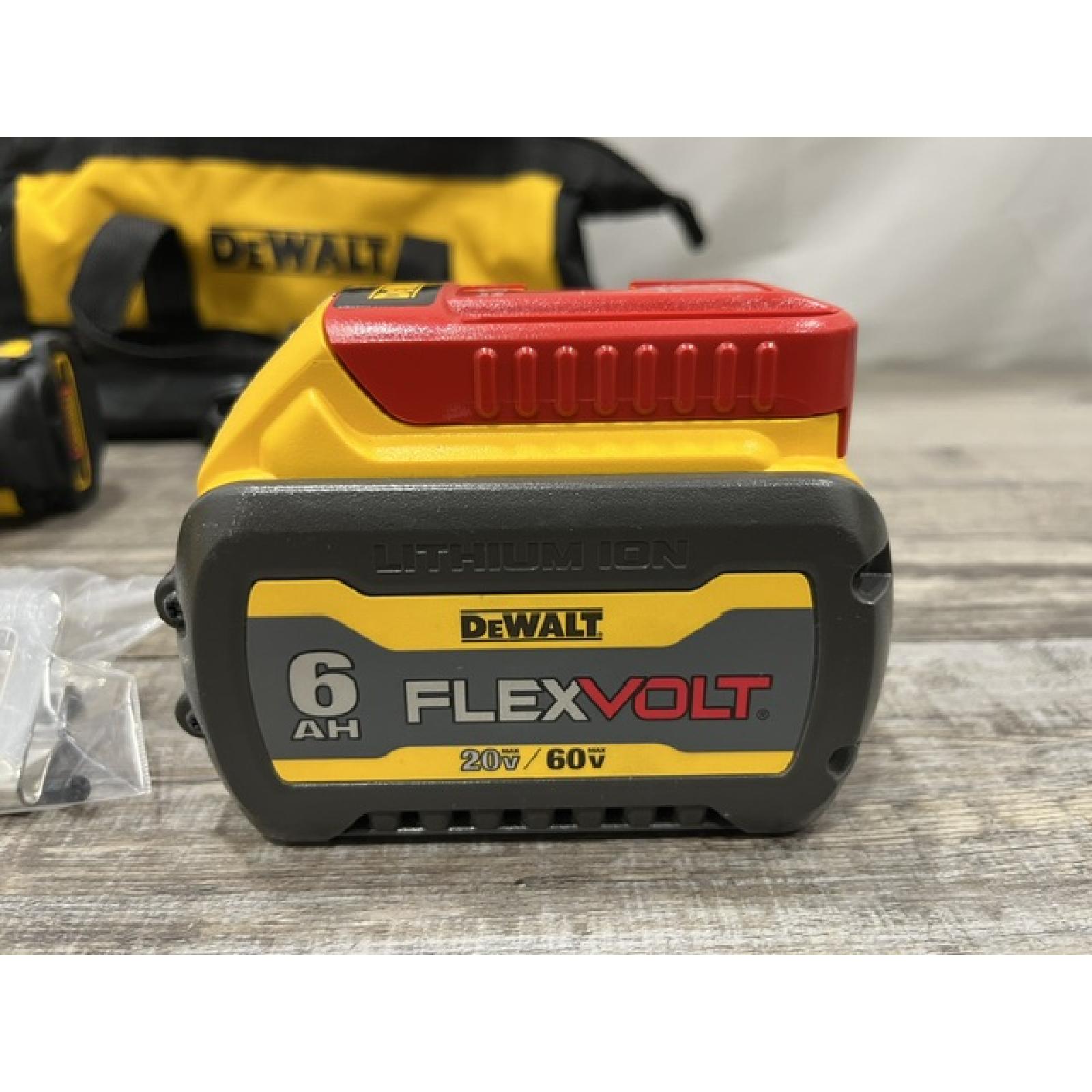 AS-IS DEWALT 20V MAX XR Lithium-Ion Brushless Cordless 1/2 in. Drill/Driver Kit