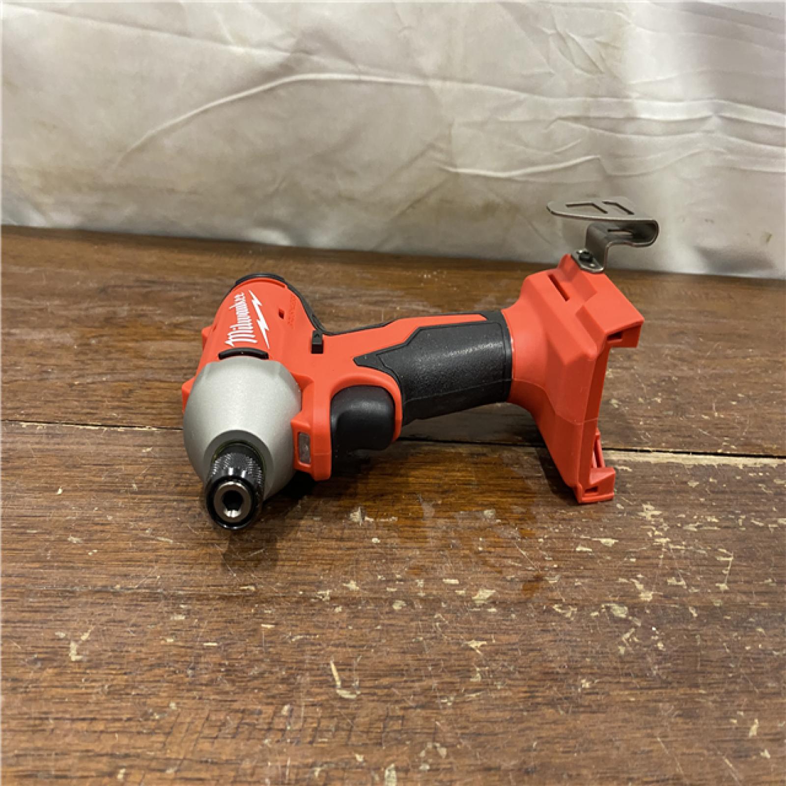 AS-IS Milwaukee M18 Compact Brushless 1/4  Hex Impact Driver Kit