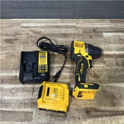 Houston Location AS-IS DEWALT Atomic 20V Lithium-Ion Cordless Compact 1/2 in. Drill/Driver Kit