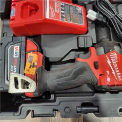 AS-IS M18 FUEL 18V Lithium-Ion Brushless Cordless Hammer Drill and Impact Driver Combo Kit (2-Tool) with 2 Batteries