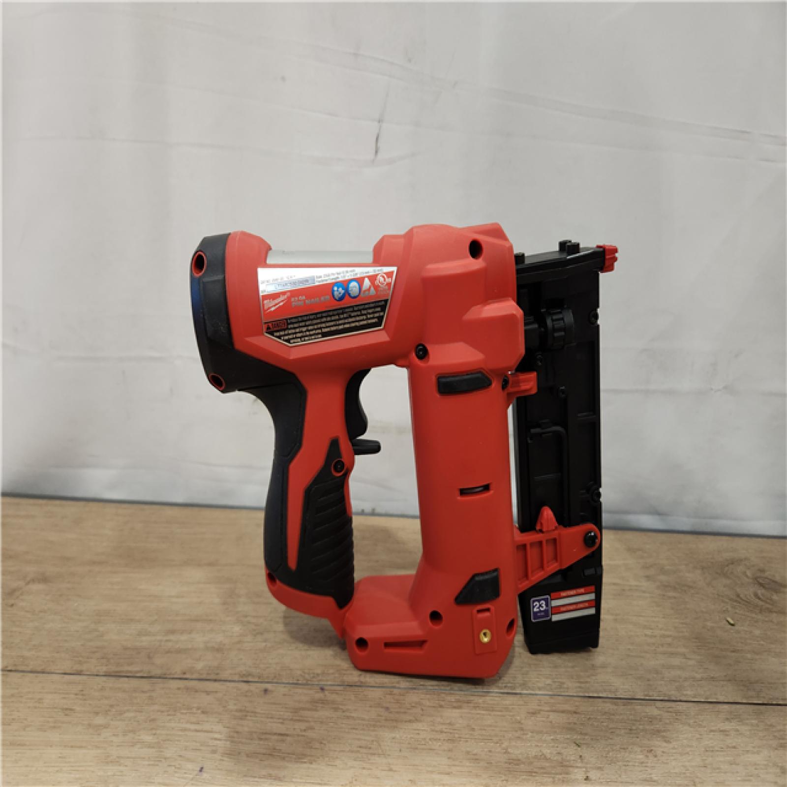 AS-IS- Milwaukee 12V 23 Gauge Cordless Pin Nailer (Tool Only)