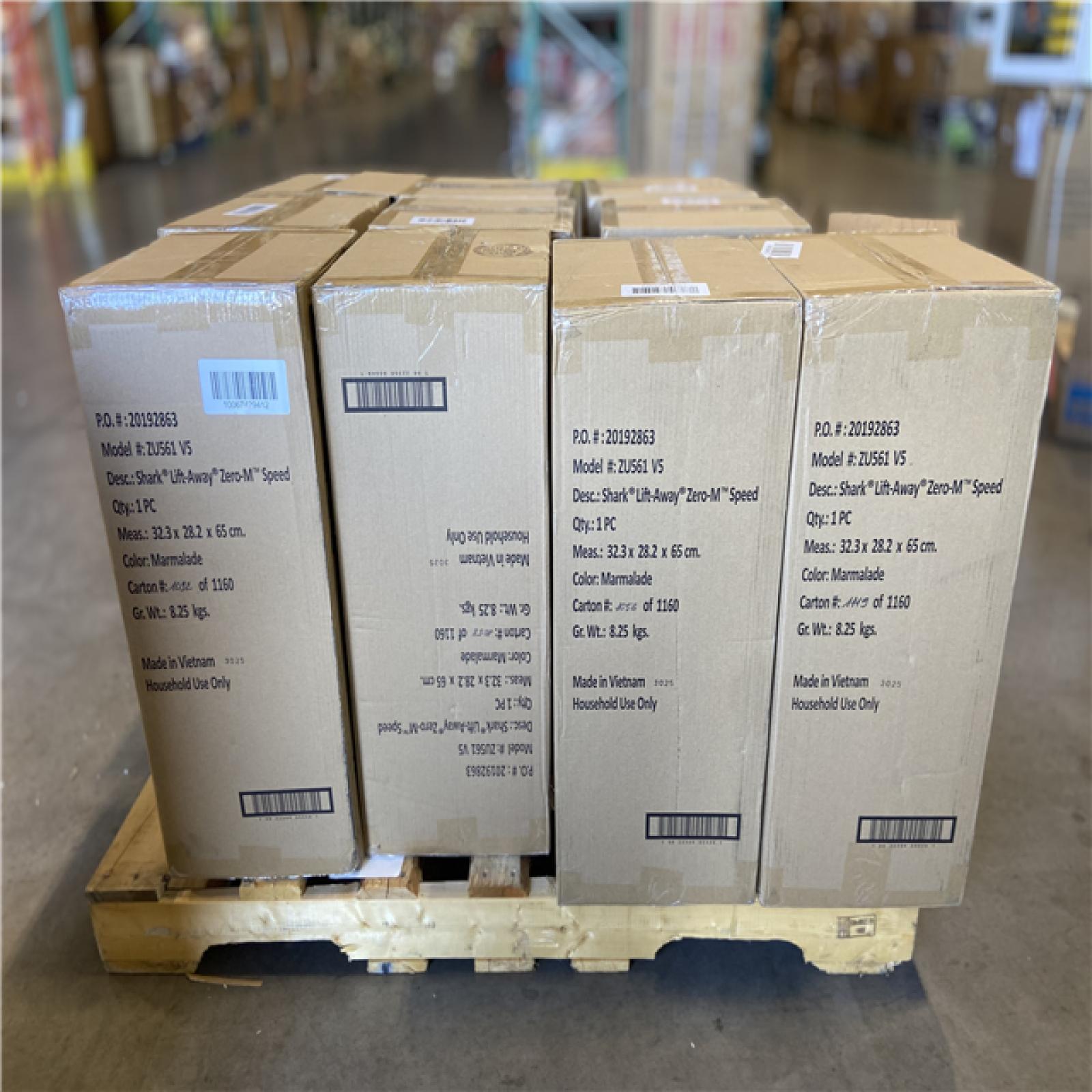 DALLAS LOCATION - Shark Navigator Lift-Away Lightweight Bagless Corded HEPA Filter Upright Vacuum Cleaner with Self-Cleaning Brushroll in Red - 10 UNITS