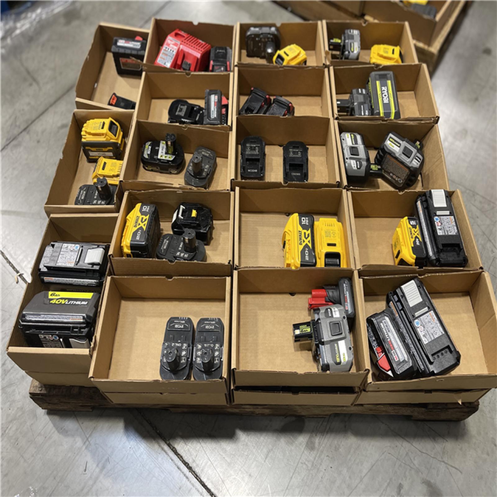 DALLAS LOCATION- AS-IS BATTERY PALLET